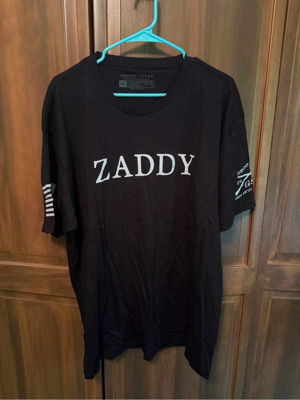 Grunt Style ZADDY Graphic Tee - Black